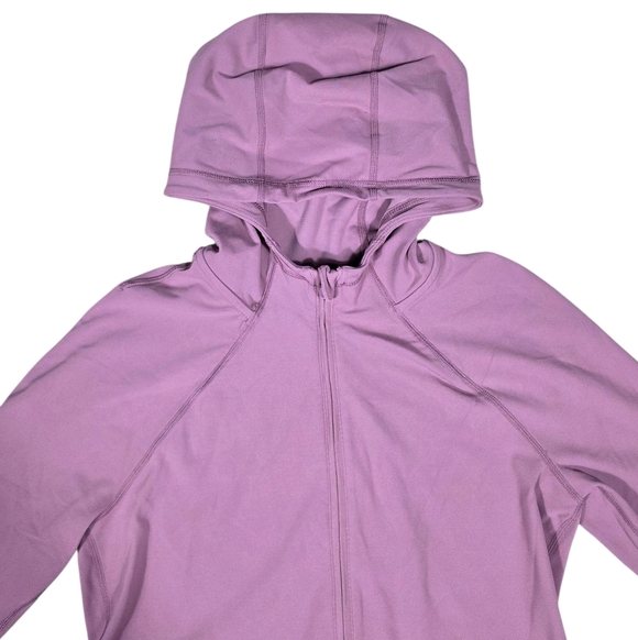Sweaty Betty Plum Pink Super Soft Workout Zip Through Hoodie Activewear - Picture 3 of 8